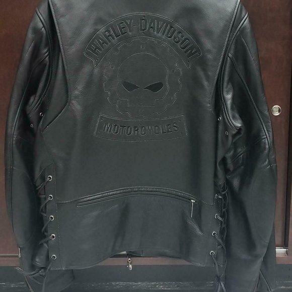 Harley-Davidson Other - Harley Davidson Leather Black HD Riders JACKET